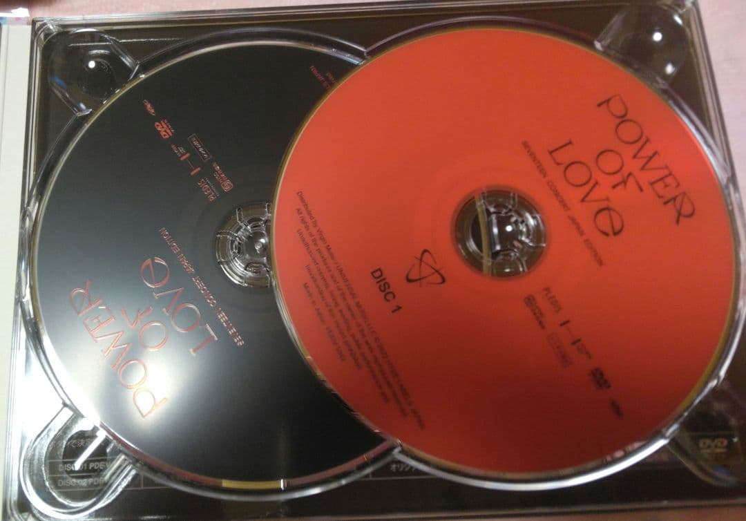 ミュージック SEVENTEEN DVD POWER OF LOVE Japan