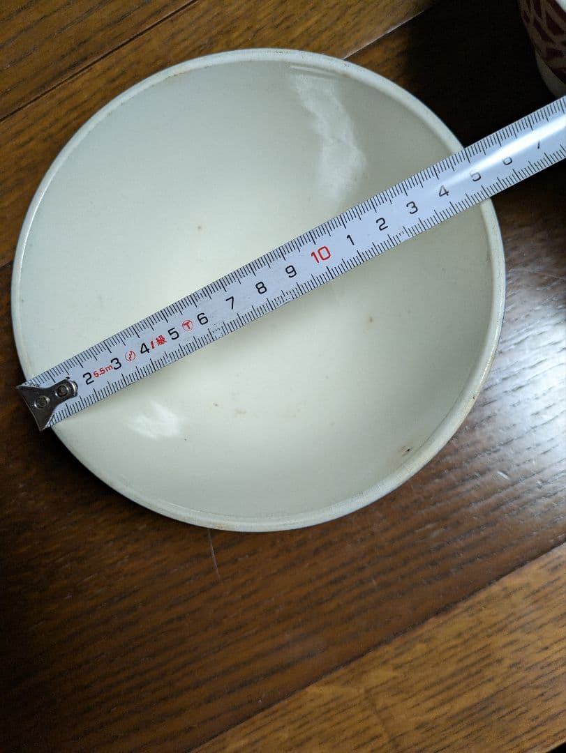 アンティーク　フランス製 カフェオレボウル　レース柄