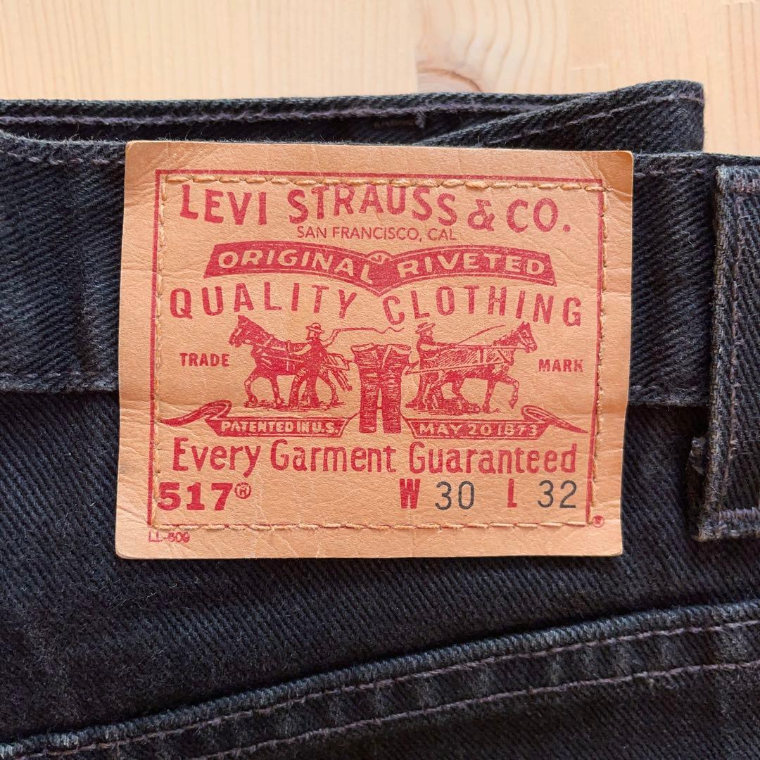 Levi's 517 ブラック アメリカ製 リーバイス