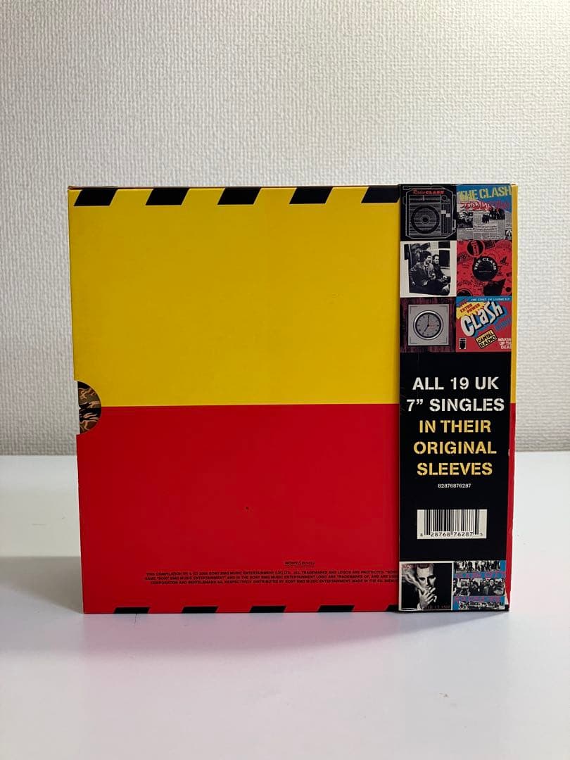The Clash SINGLES '77-'85 Box 7\" レコードEU盤