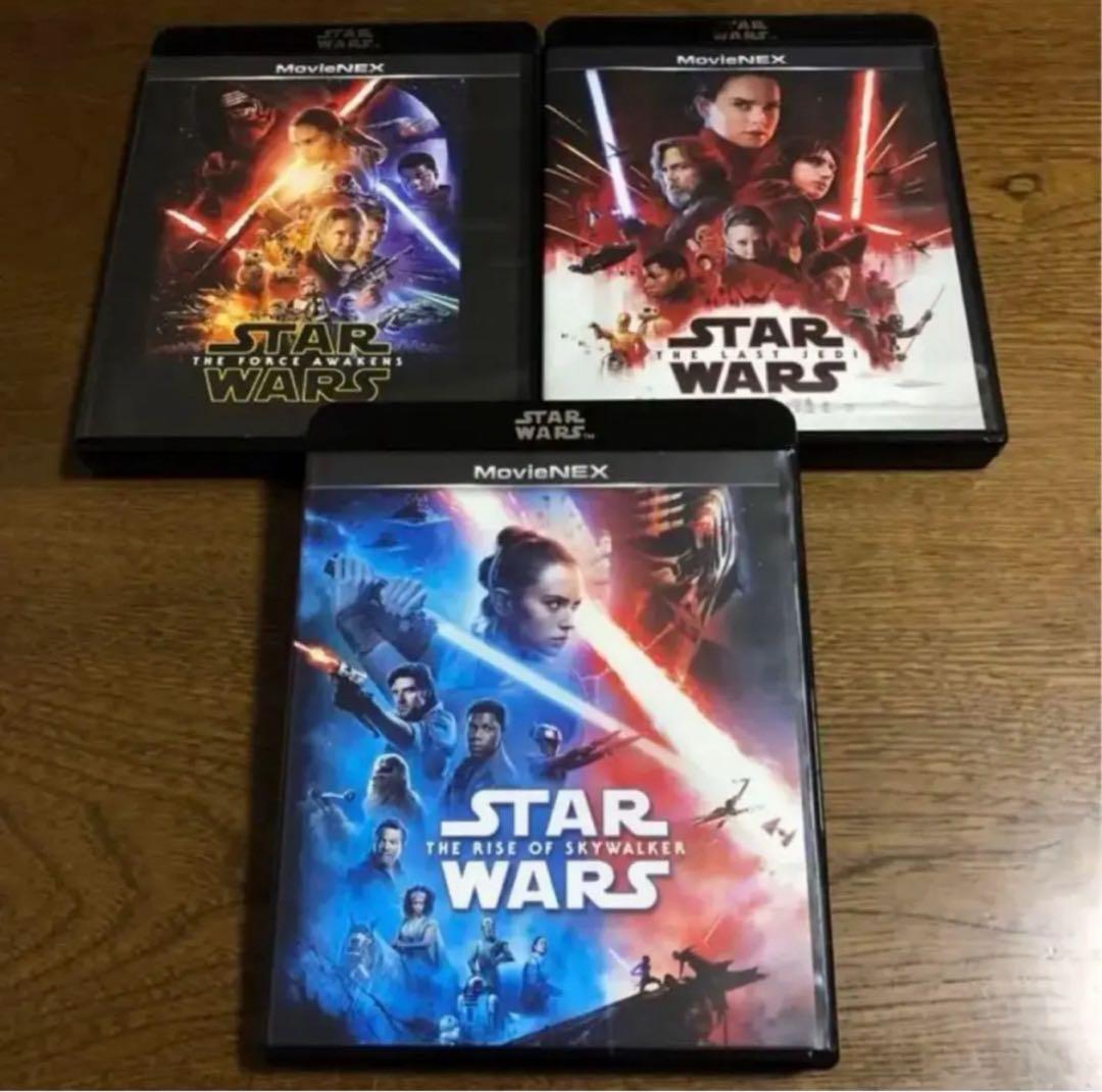 スターウォーズエピソード7.8.9DVD❤️セットです。吹き替えあり
