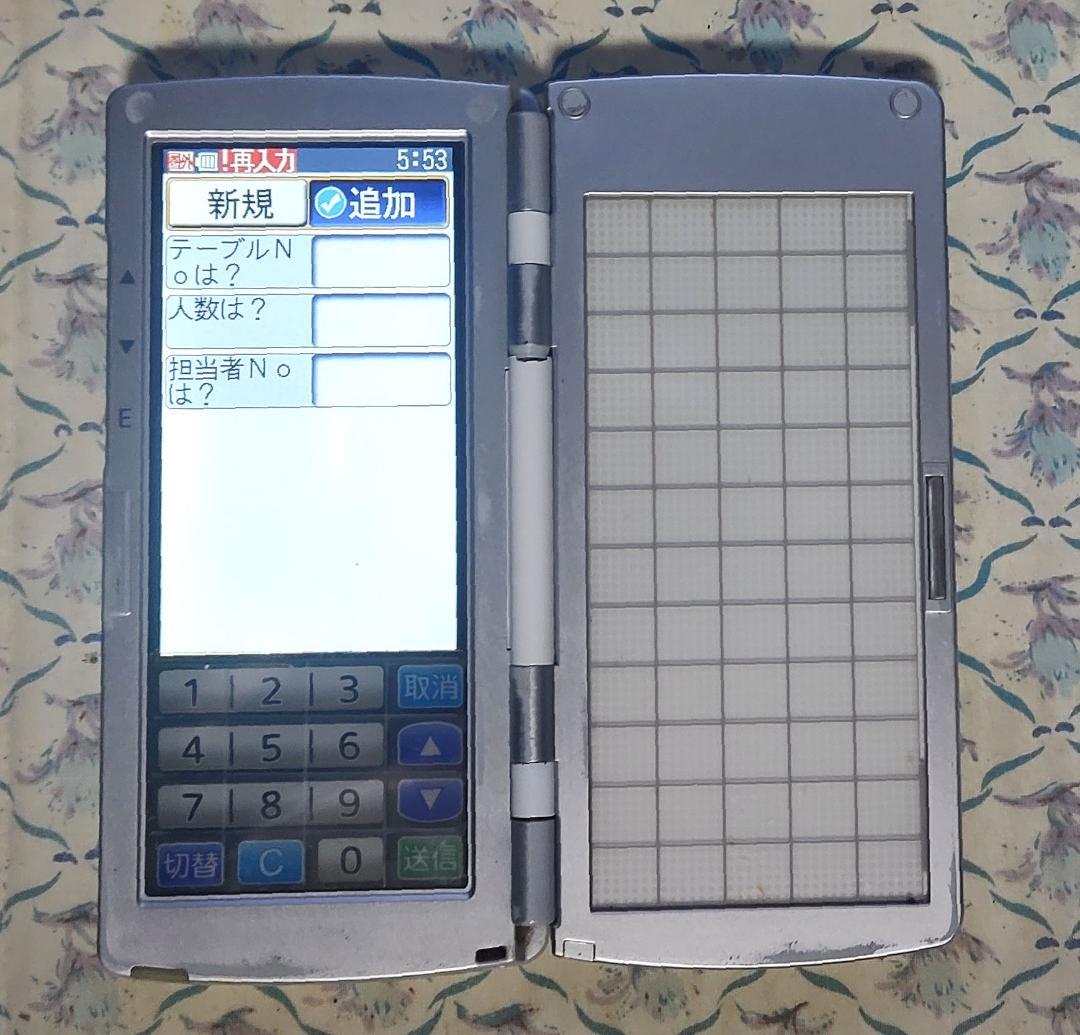 長く使えるTEC安心整備品！東芝TEC・HTL-200 ハンディターミナル➒