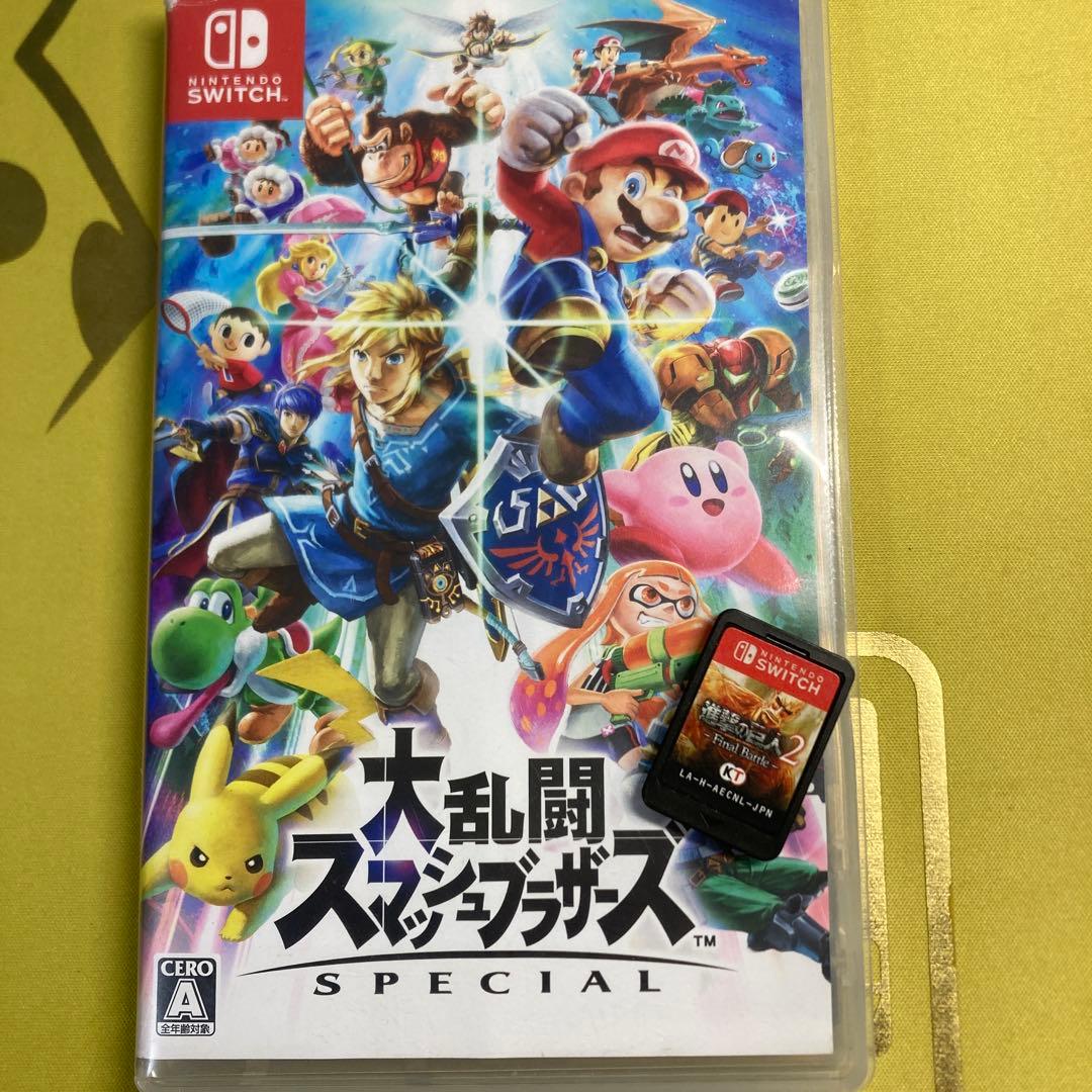 スマブラ＆進撃の巨人2「バラ売り可」