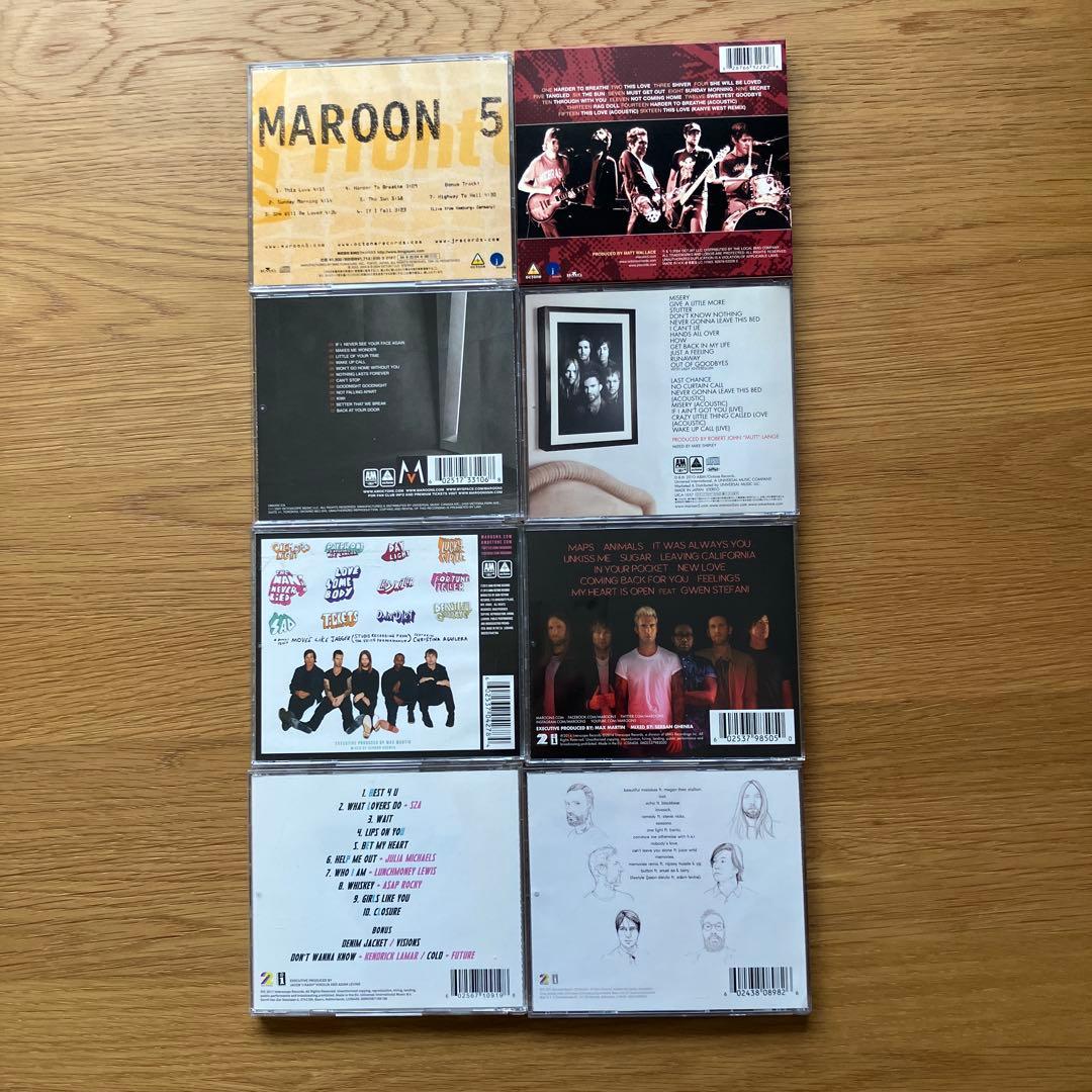 マルーン5 CD8枚セット