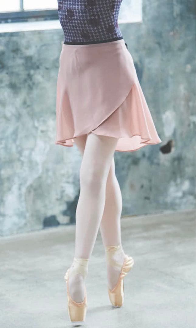 stina ピンク 巻きスカート 丈長いところ約44cm