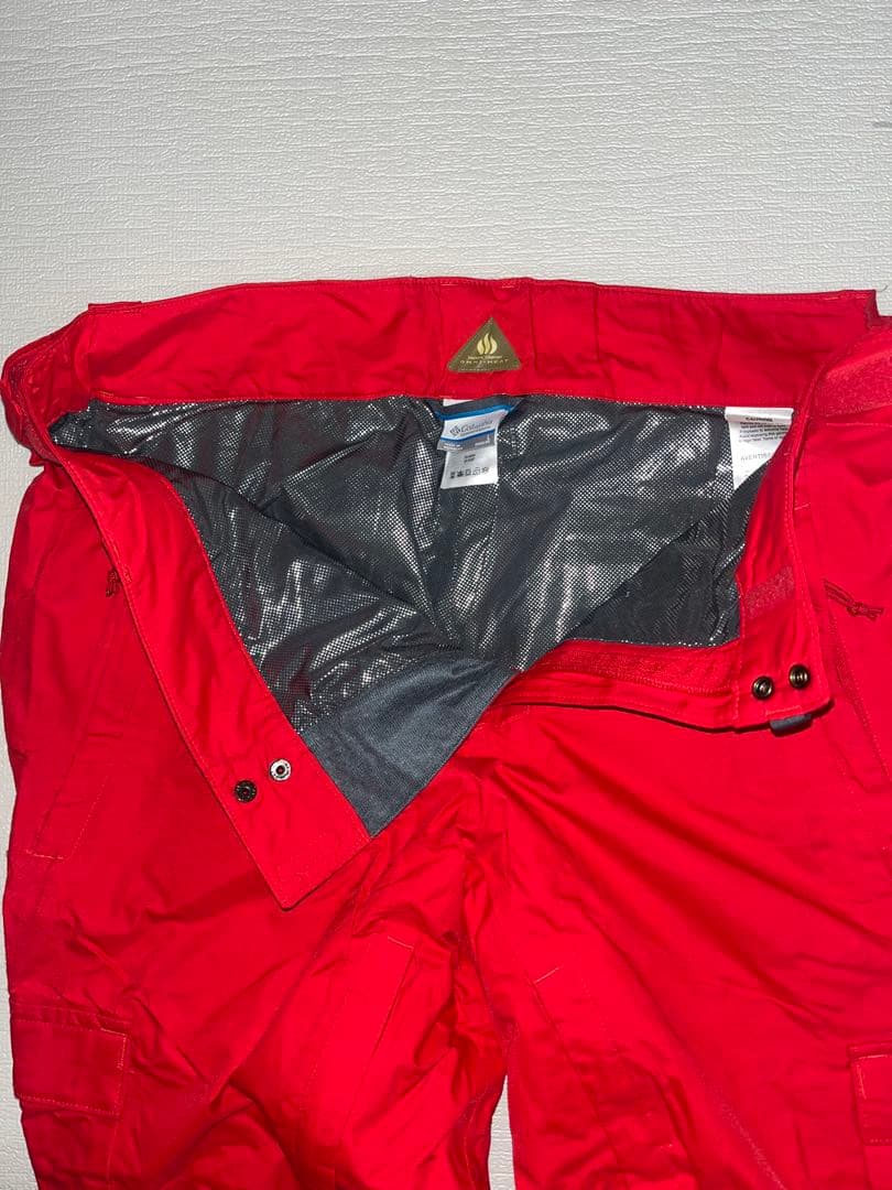 コロンビア Columbia スノーボードパンツ メンズ L レッド