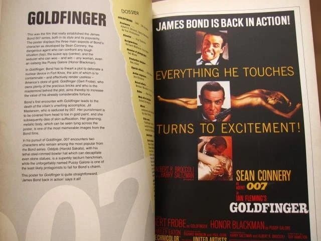 洋書 Official James Bond 007 Movie Poster