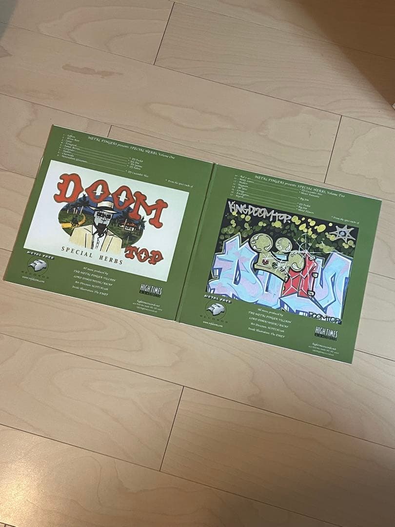 DOOM SPECIAL HERBS, VOL. 1 & 2 レア　レコード