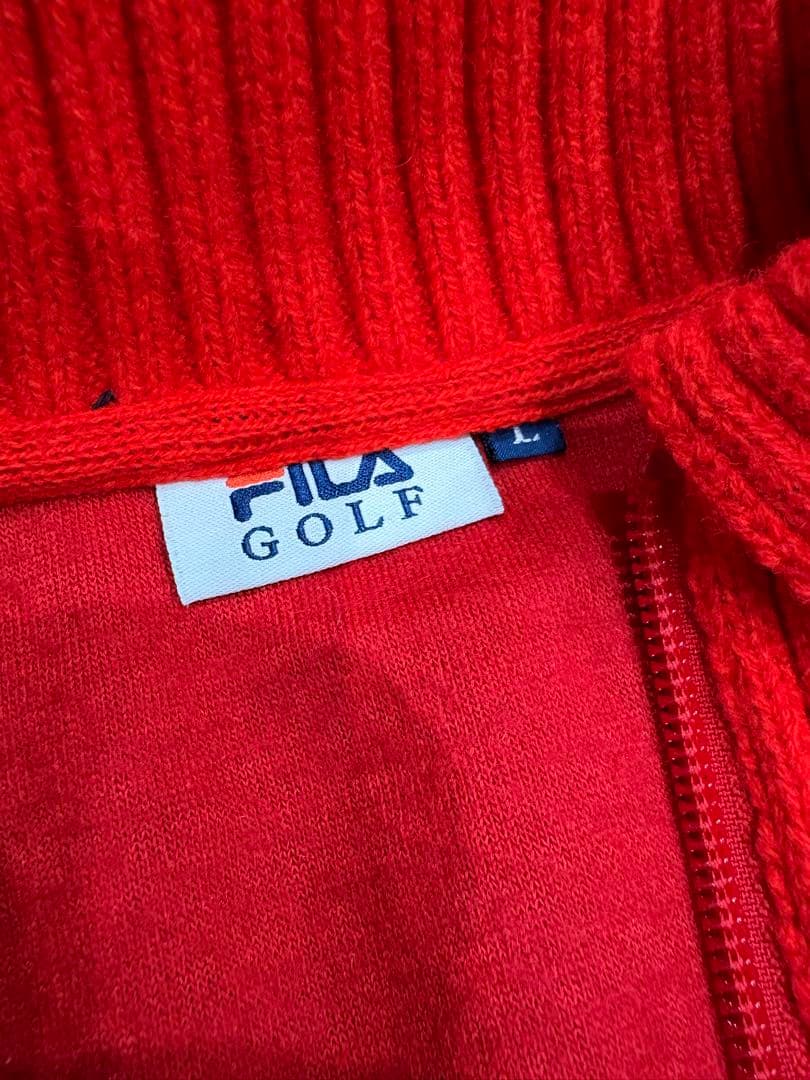 FILA GOLF フィラゴルフ ST4EL720 襟付 セットアップ