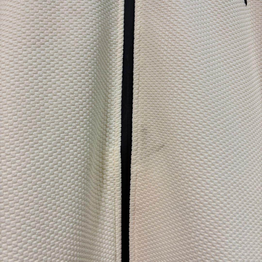 【PXG】韓国モデル　ニットジャケット　ゴルフウェア　メンズ２ＸＬ　アイボリー