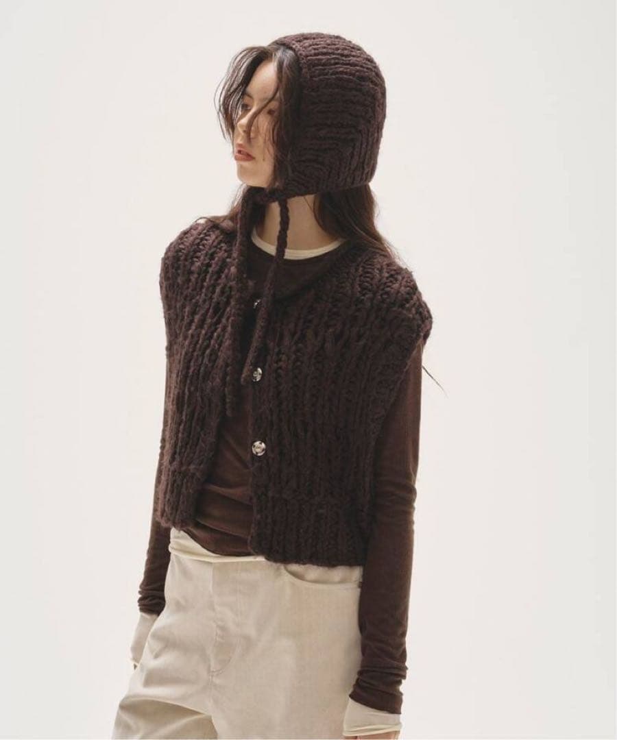完売品 TODAYFUL Mix Knit Scarf ミックスニットスカーフ