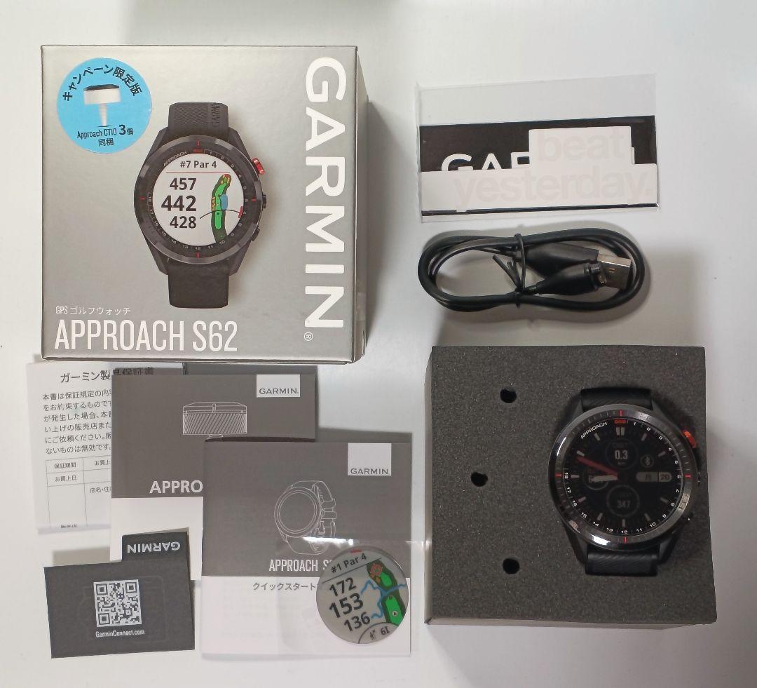 美品　ガーミン　APPRAOCH S62 ゴルフ用　アプローチ
