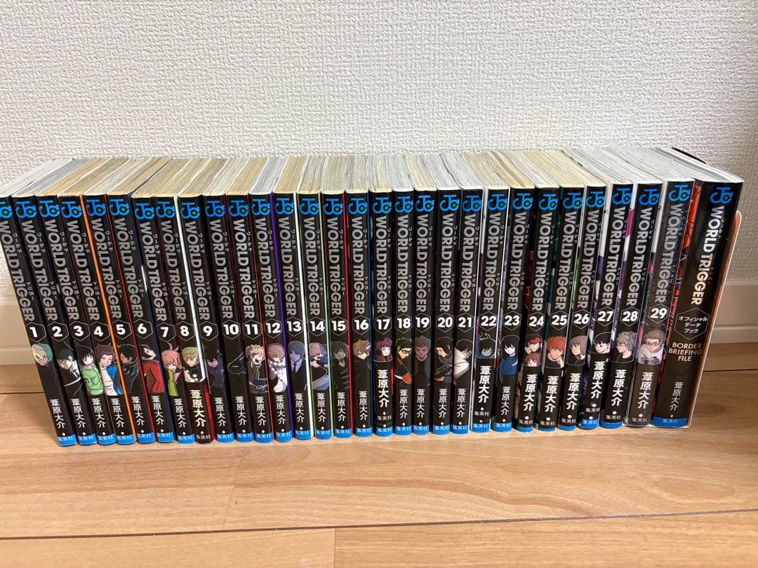 ワールドトリガー WORLDTRIGGER 1〜29巻+オフィシャルデータブック