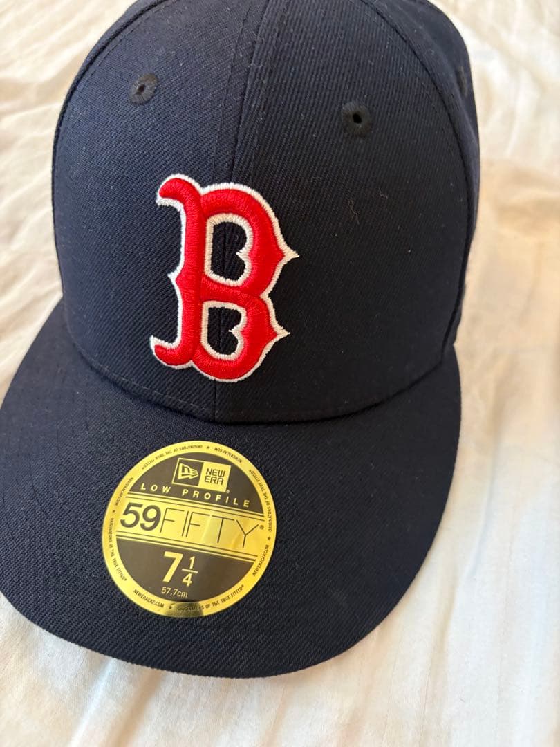 未使用、吉田正尚背番号入りボストンレッドソックス LP59FIFTY 7 1/4