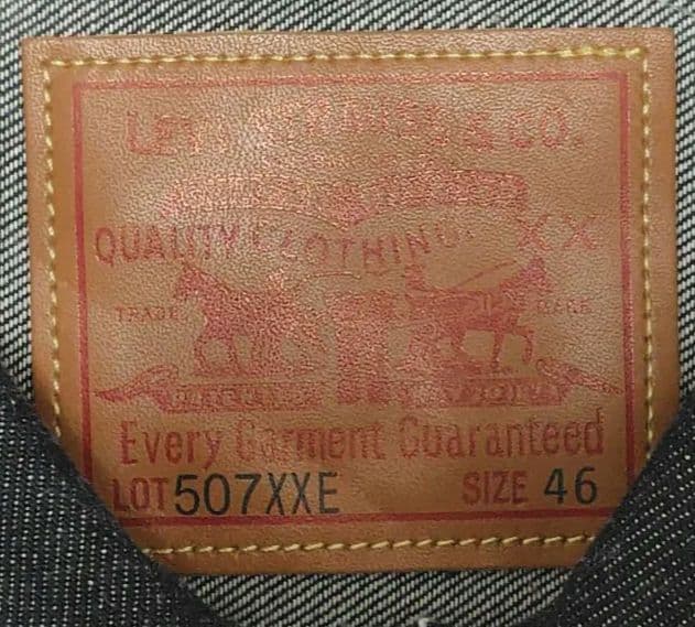 新品 未試着 46 T-BACK リジッド リーバイス 507XX 1953