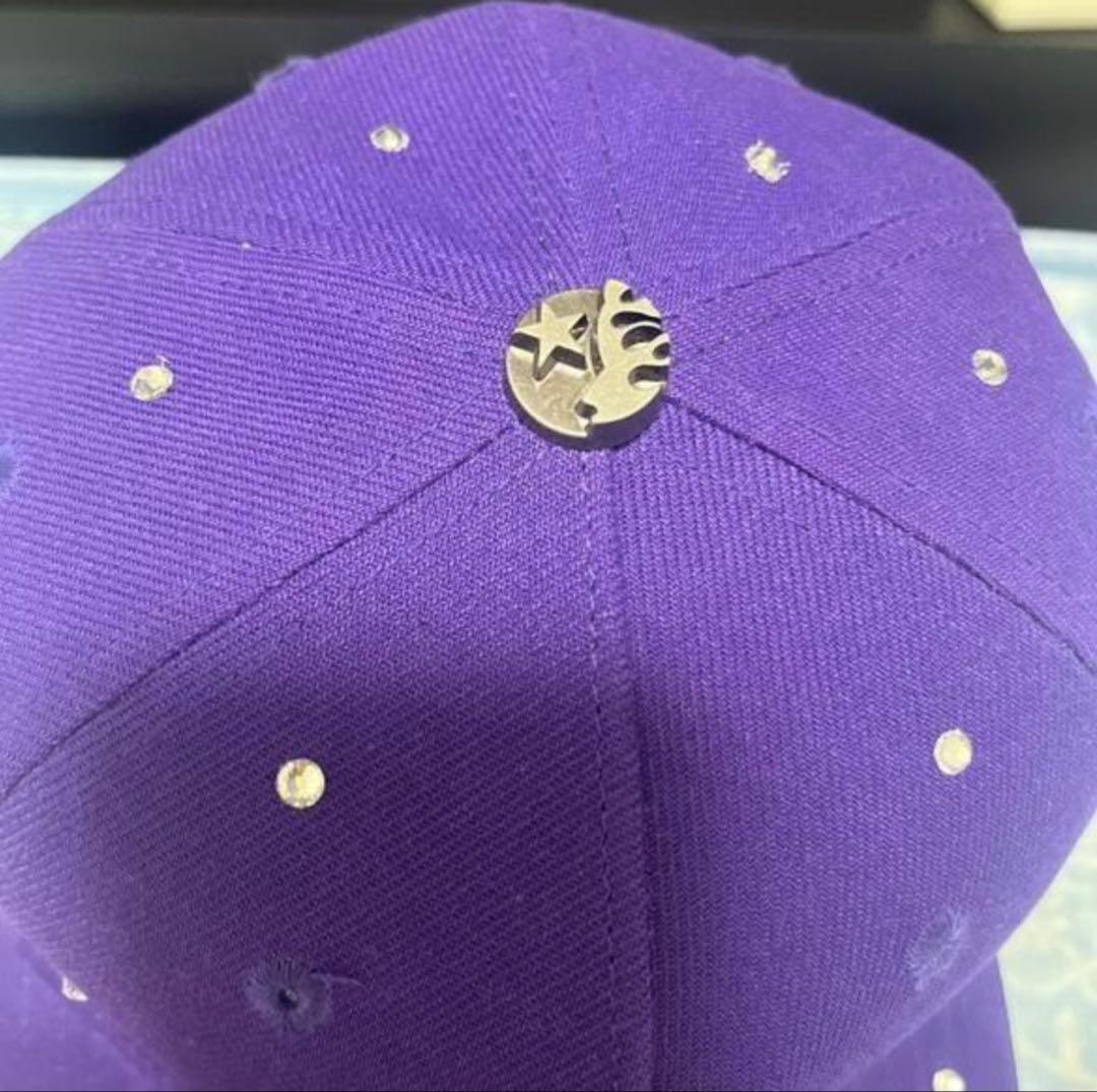 HELLSTAR 紫色 ストーン付き