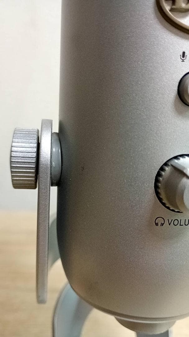 Blue Yeti USBマイク BM400S　シルバー　説明書と箱無し