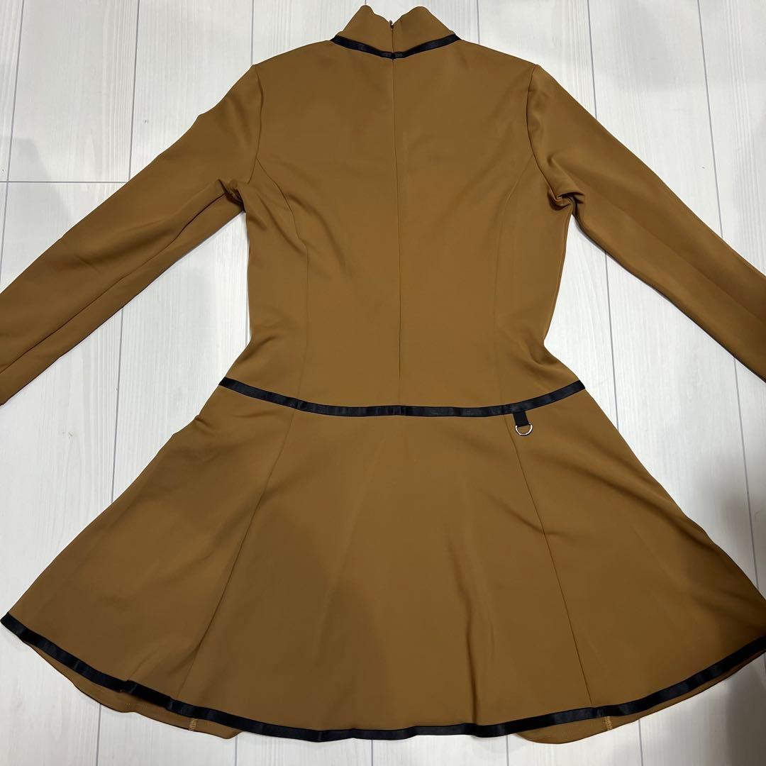 ランバン LANVIN ダンボールニットワンピース ゴルフ