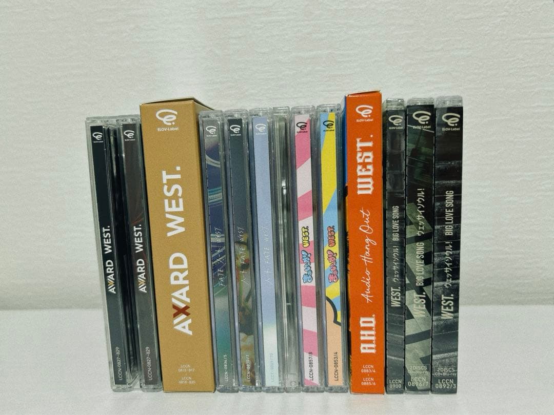 WEST. CDコンプセット