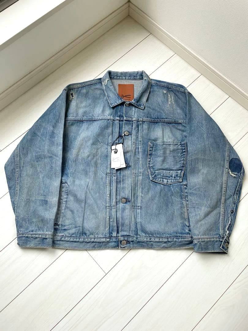 新品 定価10万 DENHAM ファースト デニムジャケット ジージャン 1st