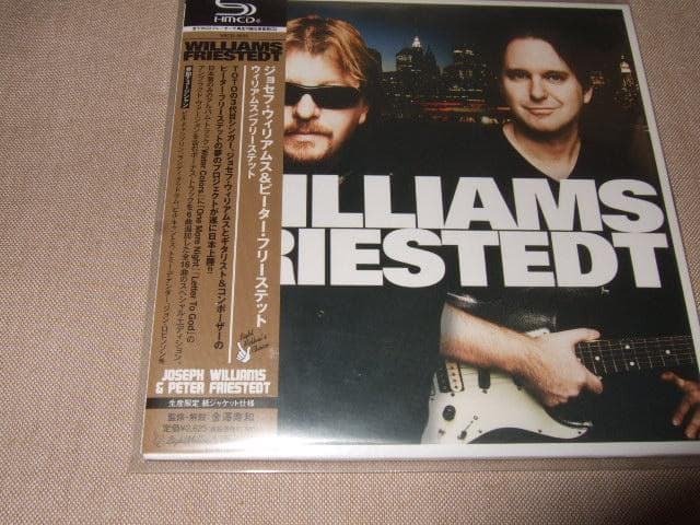 JOSEPH WILLIAMS,PETER FRIESTEDT,新品,紙ジャケ