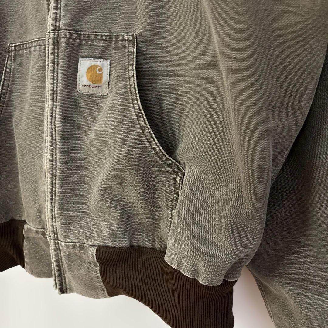 Carhartt/カーハート/ アクティブジャケット/フェード感/ブラウン系XL
