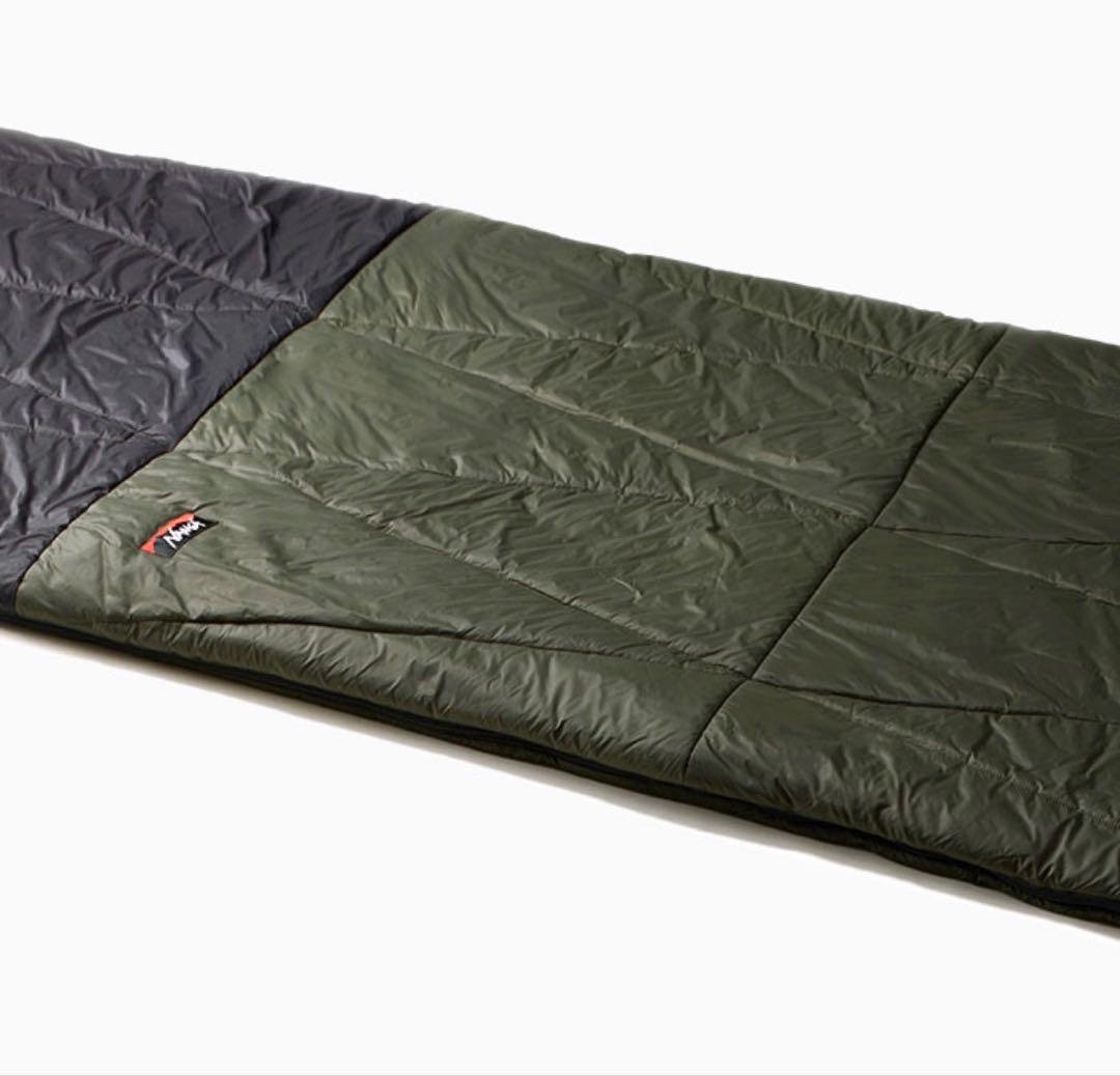 【新品】NANGA レクタンギュラー パディング バッグ カーキ