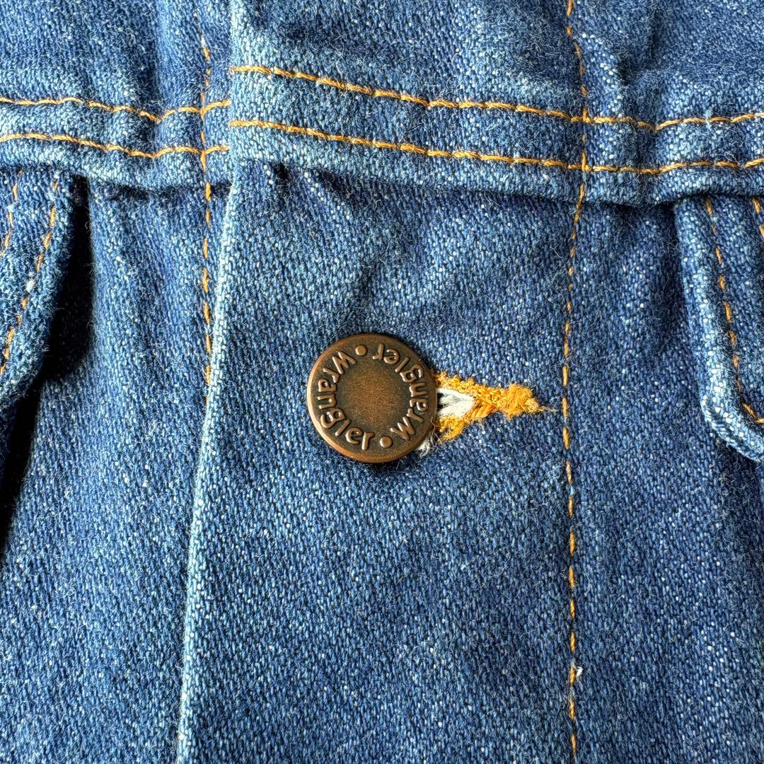 90’s USA製 Wrangler 74145 濃紺 デニムジャケット XL