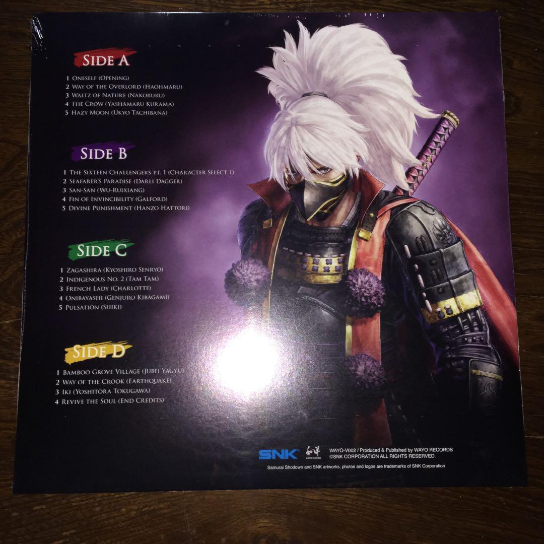完売　入手困難 　サムライスピリッツ　samurai showdown　レコード