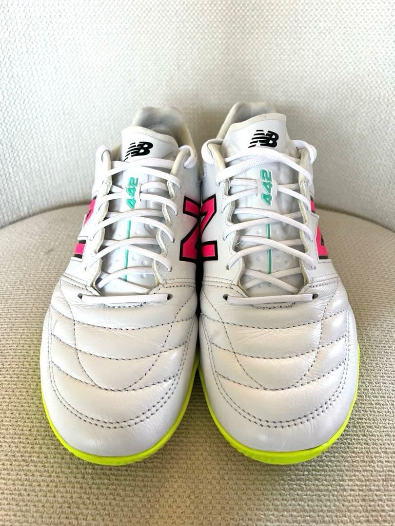 【美品】ニューバランス 442 PRO ID V2 25.5cm フットサル