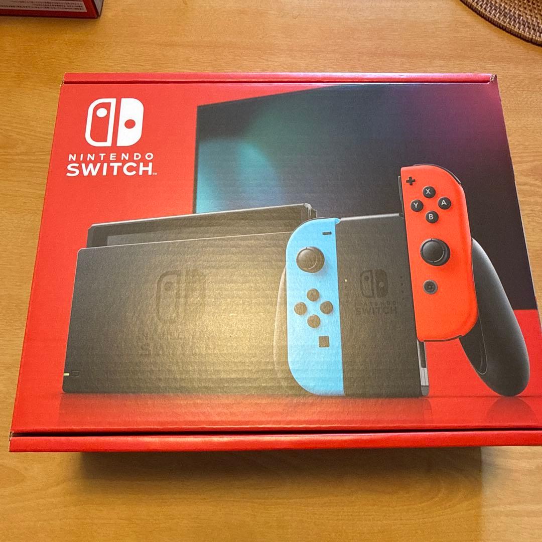 【新品未開封】Nintendo Switch 本体 ブラック/ブルー/レッド