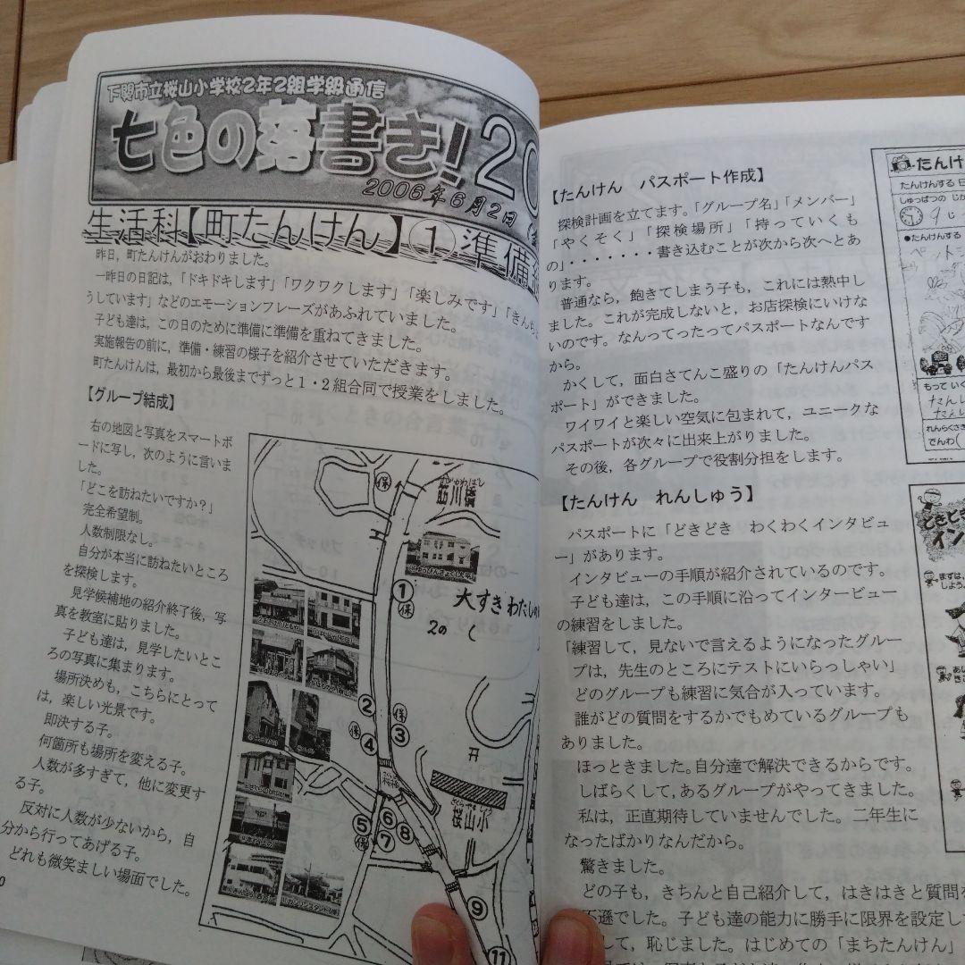 【向山洋一TOSS】七色の落書き 2006年 河田孝文
