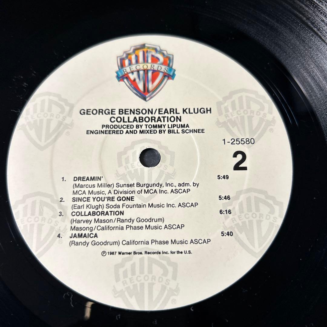 ジョージ・ベンソン＆アール・クルー／コラボレーション　　LPレコード