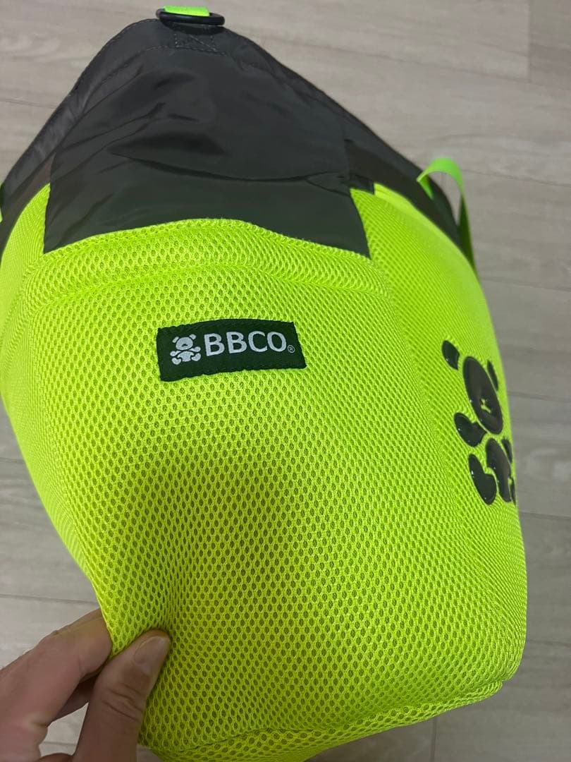 BBCO ゴルフバッグ 蛍光イエロー　ボストンバッグ
