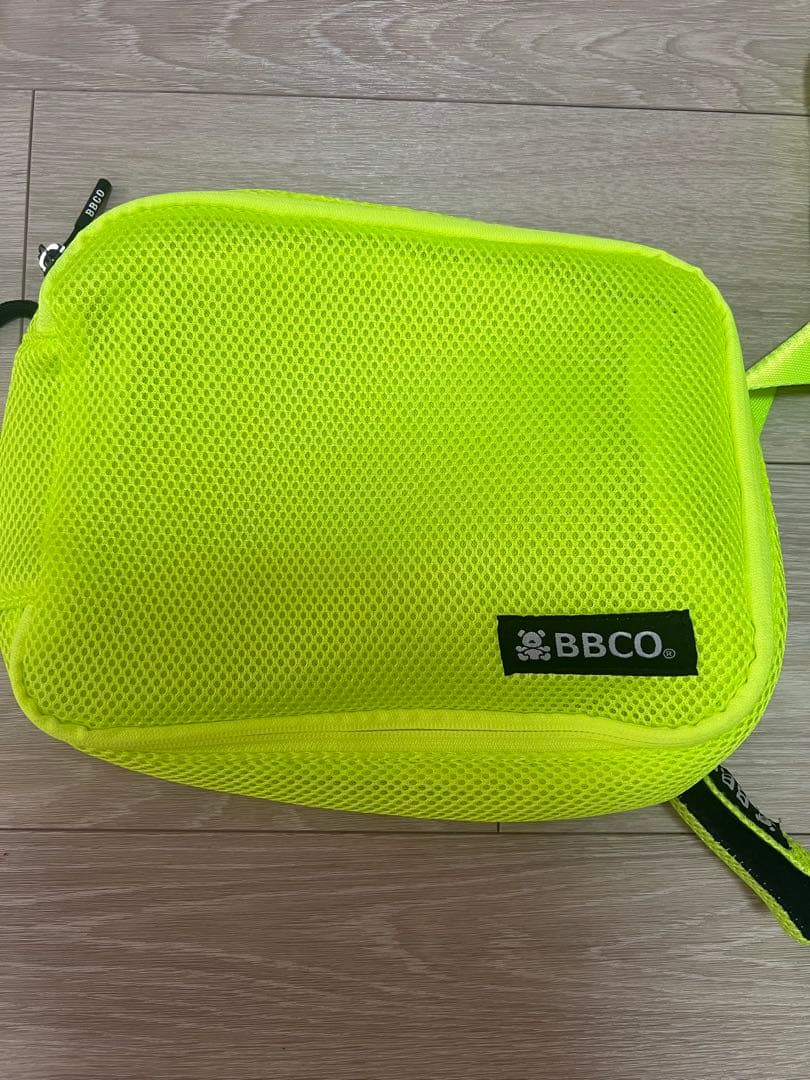 BBCO ゴルフバッグ 蛍光イエロー　ボストンバッグ