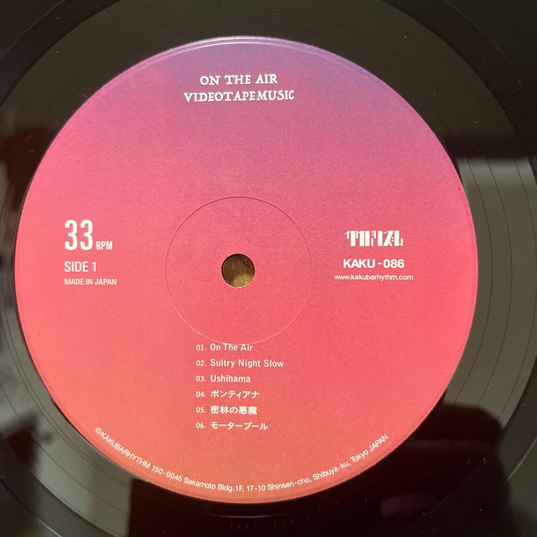 ヴィデオテープミュージック 名盤 レコード オンジエアー