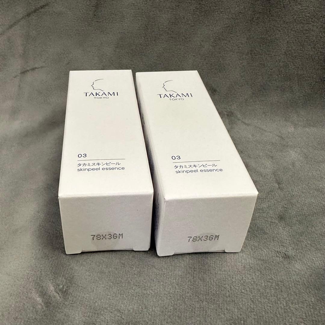 新品TAKAMIタカミスキンピール 30ml(角質ケア化粧液) 二つセットqw