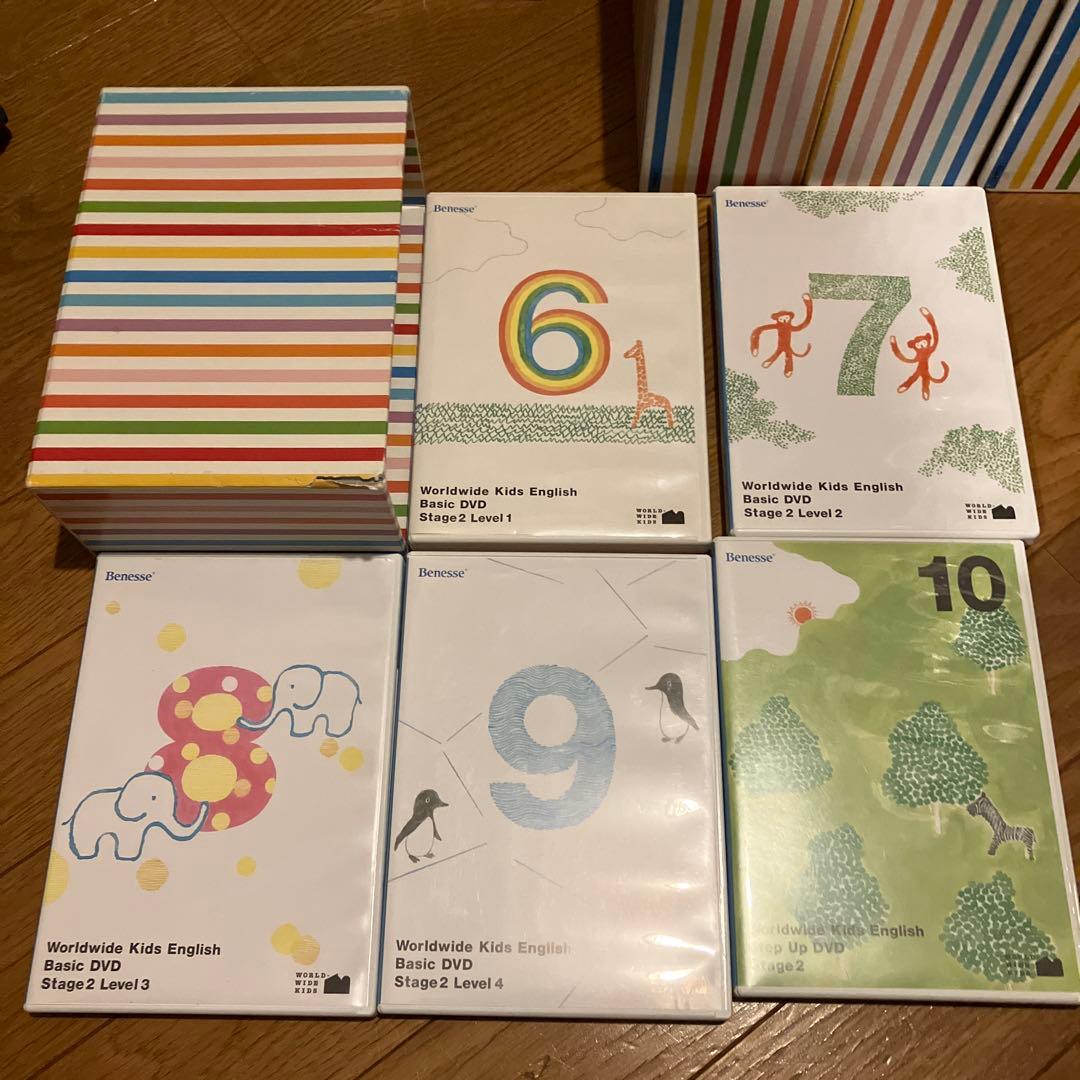 Worldwide Kids English Basic DVD セット