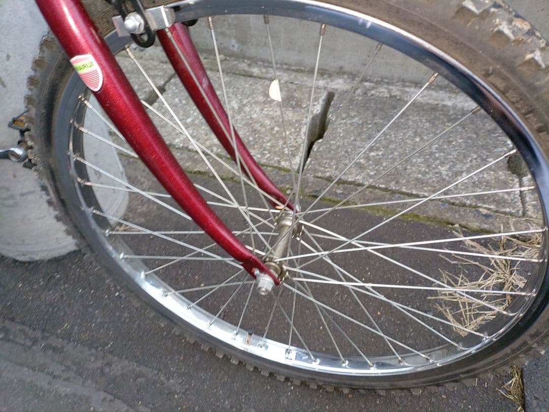 90s MARUI クロモリ 24インチMTB シングルスピード old MTB