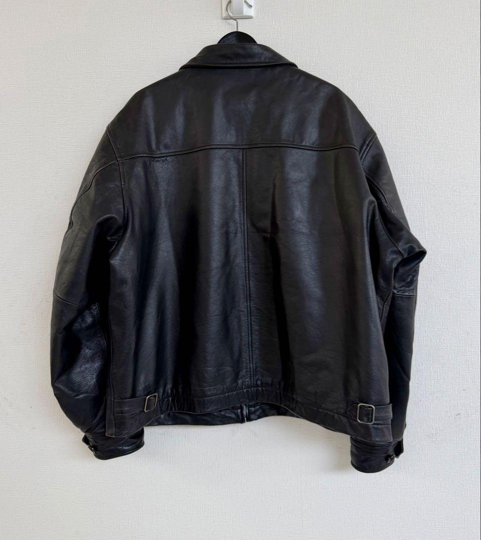 超超スペシャル 90s オールドギャップ レザー ジャケット XL ブラック
