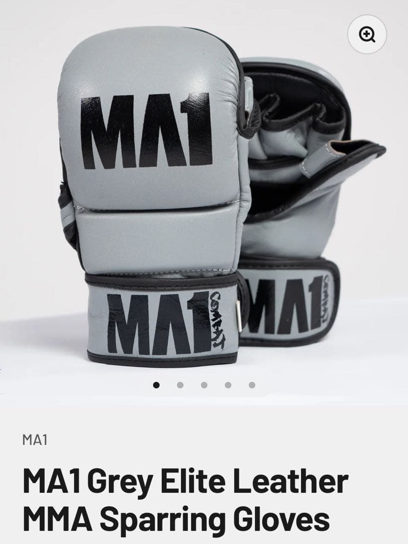 MMA オープンフィンガー　総合格闘技　グローブ　柔術　レザー　ma1