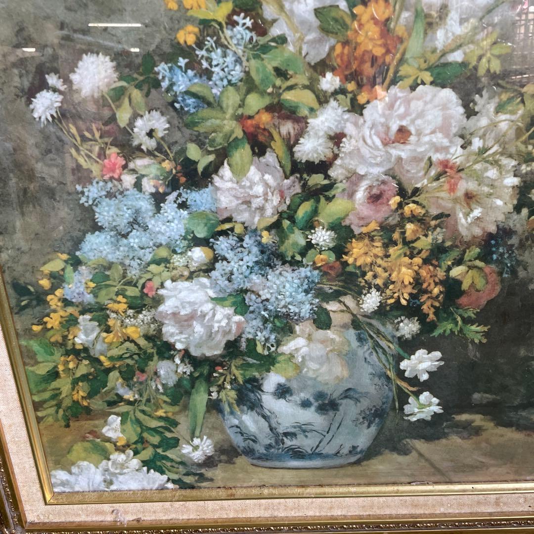 幸*2様 ピエール・オーギュスト・ルノワール 春の花束 絵画 1866年 インテ