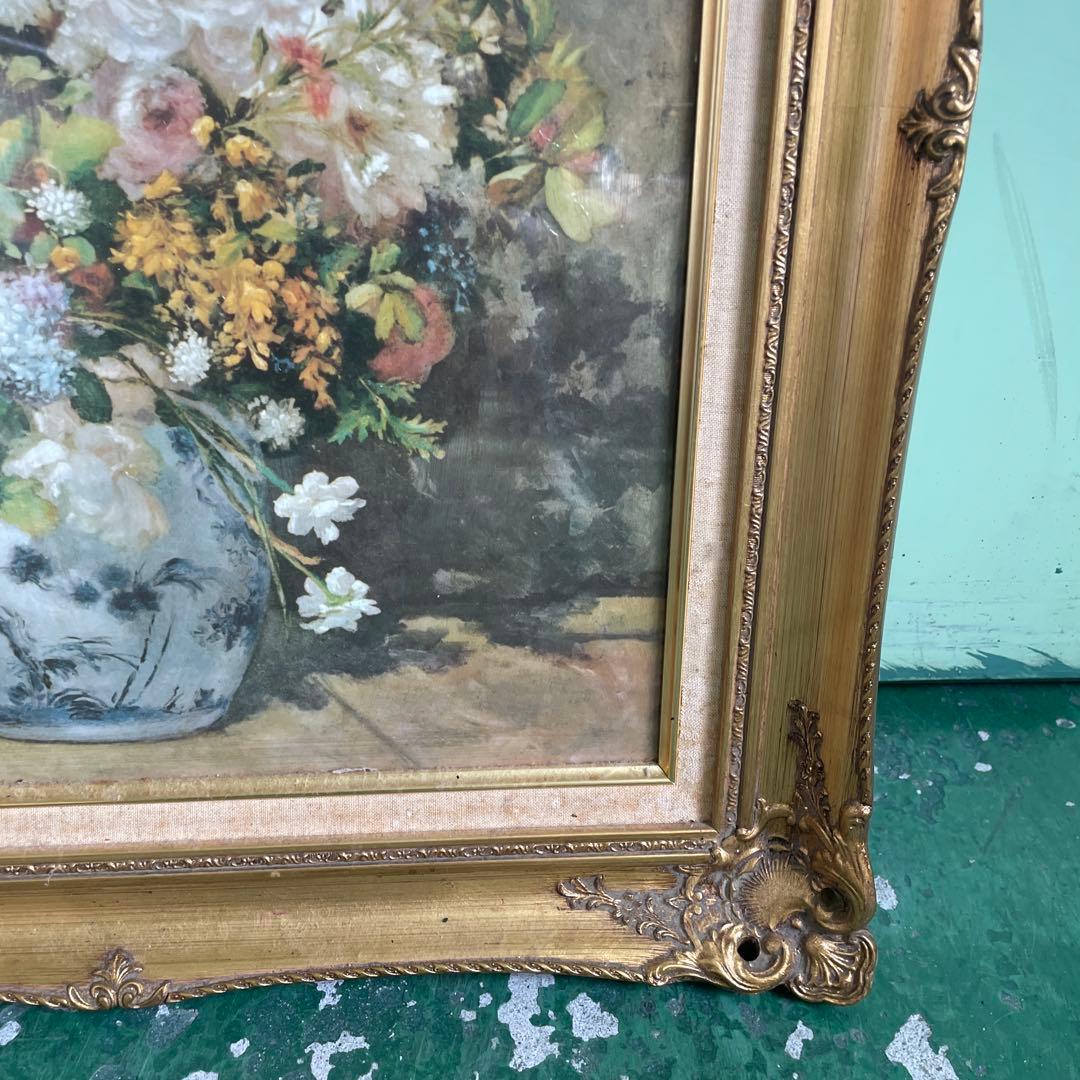 幸*2様 ピエール・オーギュスト・ルノワール 春の花束 絵画 1866年 インテ