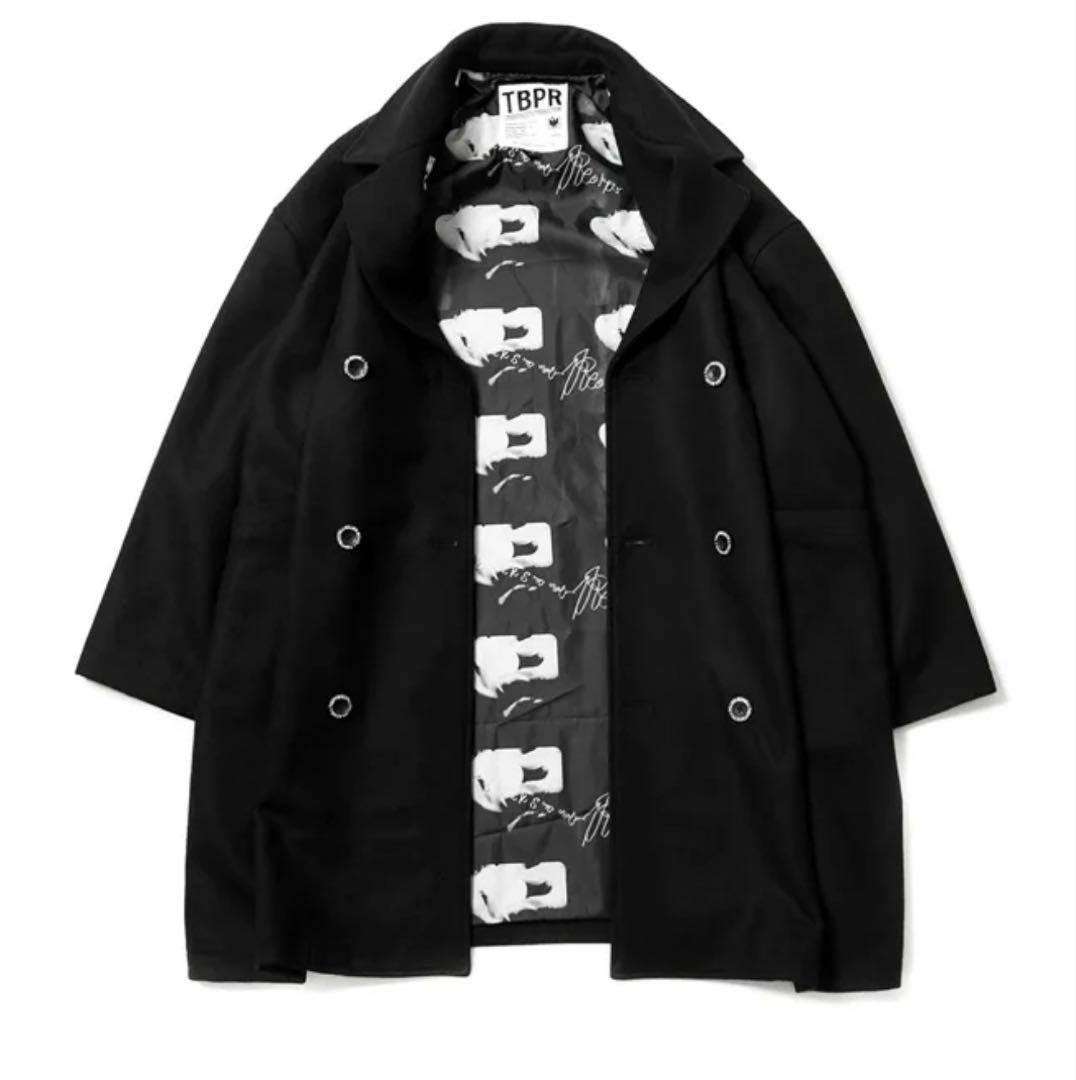 ジャケット・アウター TIGHTBOOTHxKILLER-BONG -BK SMOKER P COAT