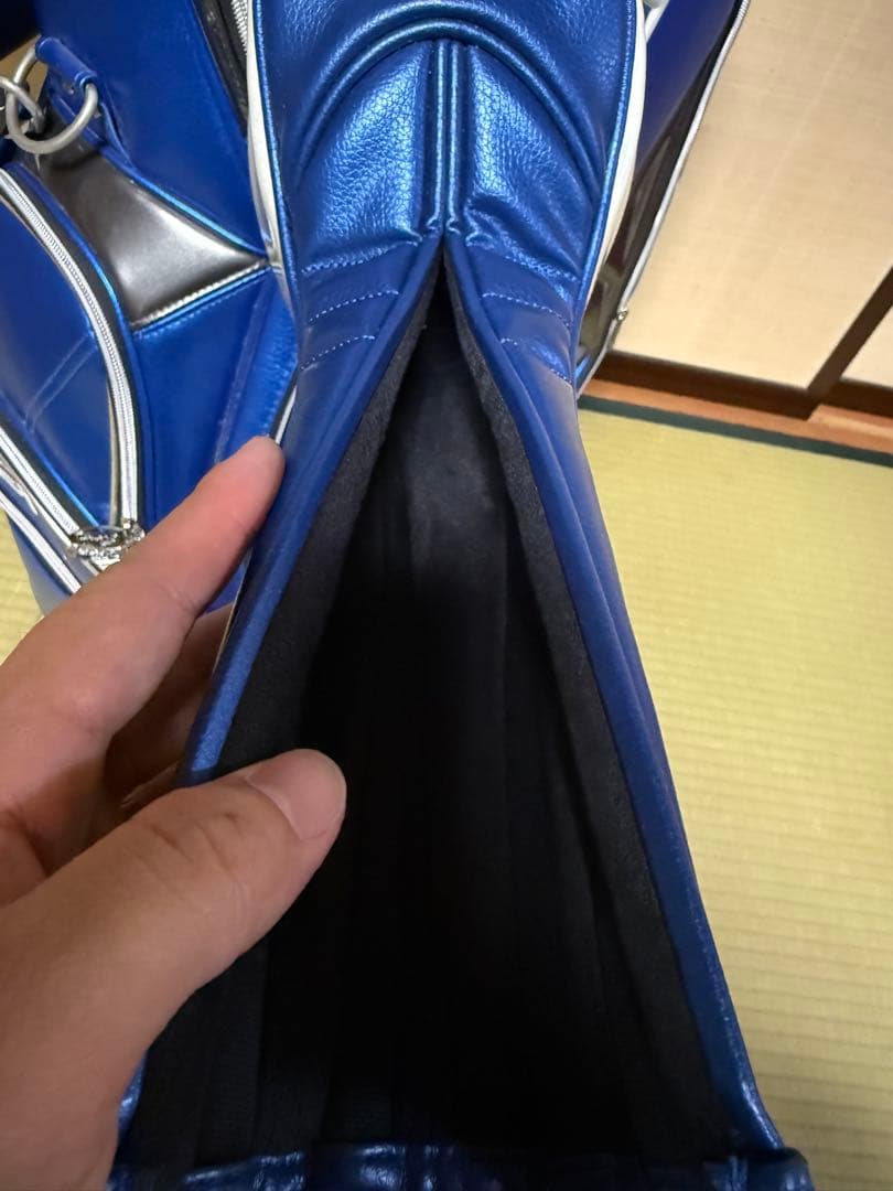 値下げしました！　LEXUS キャディバッグ 青　レクサス　ヘッドカバー