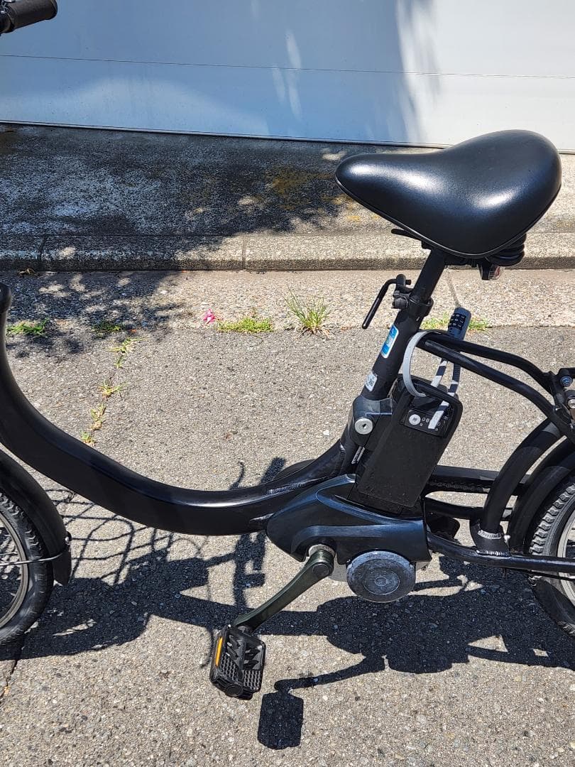 パナソニック 電動アシスト自転車 SW 20型 8Ah 黒 BE-ELSW01B