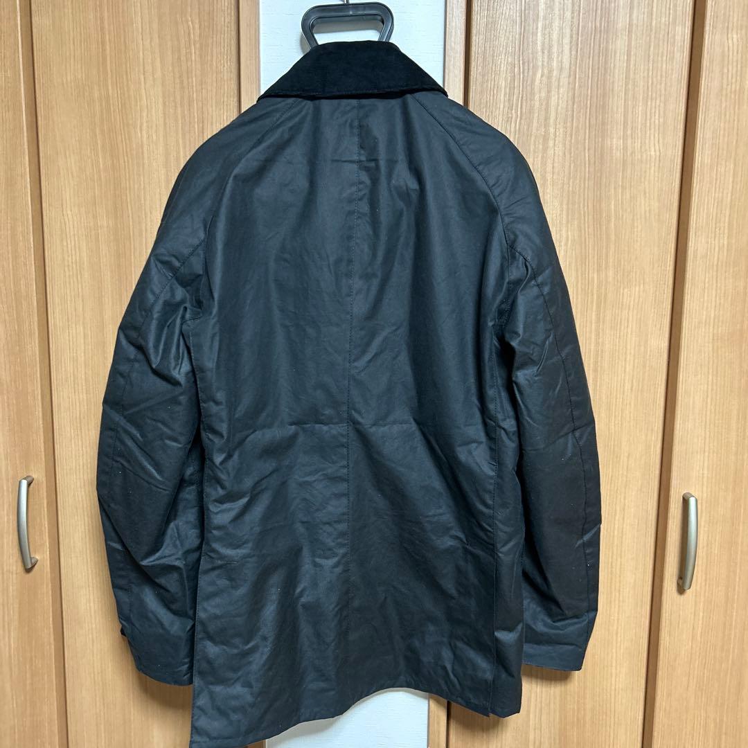 試着のみ　Barbour ASHBY WAX JACKET ネイビーM 超美品