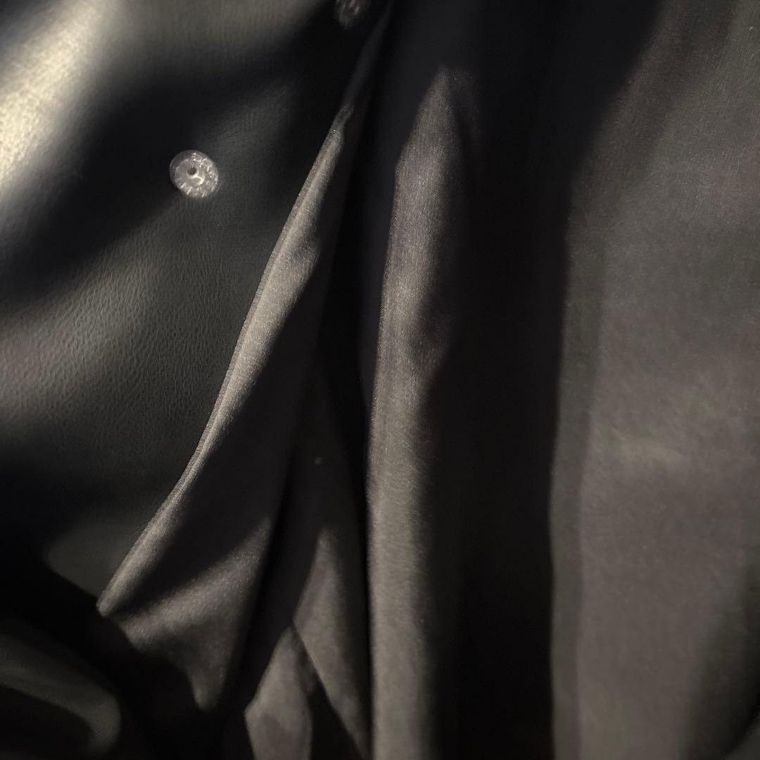 GU×UNDERCOVER ダブルライダースジャケット 3XL ブラック