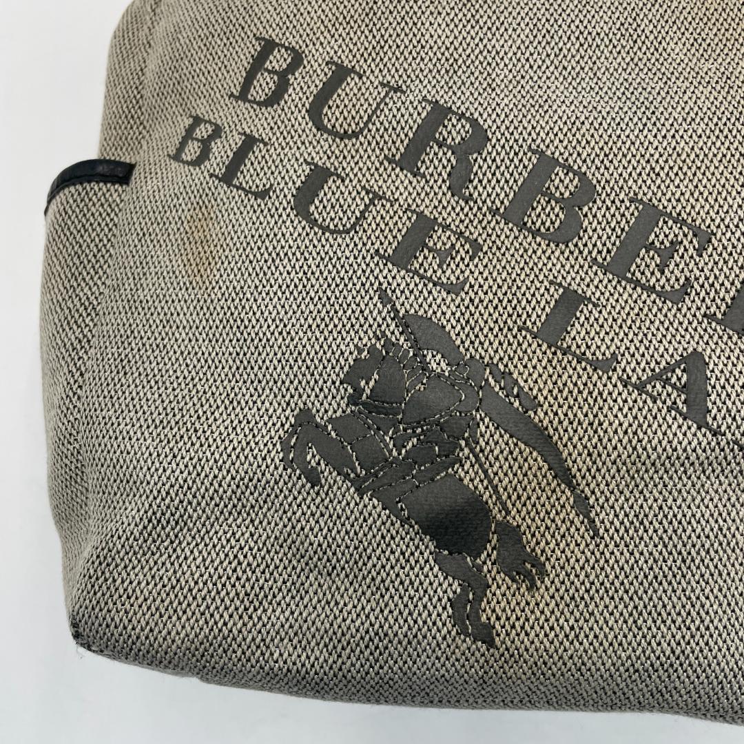 BURBERRY ワンショルダーバッグ キャンバス ブルーレーベル ホースロゴ