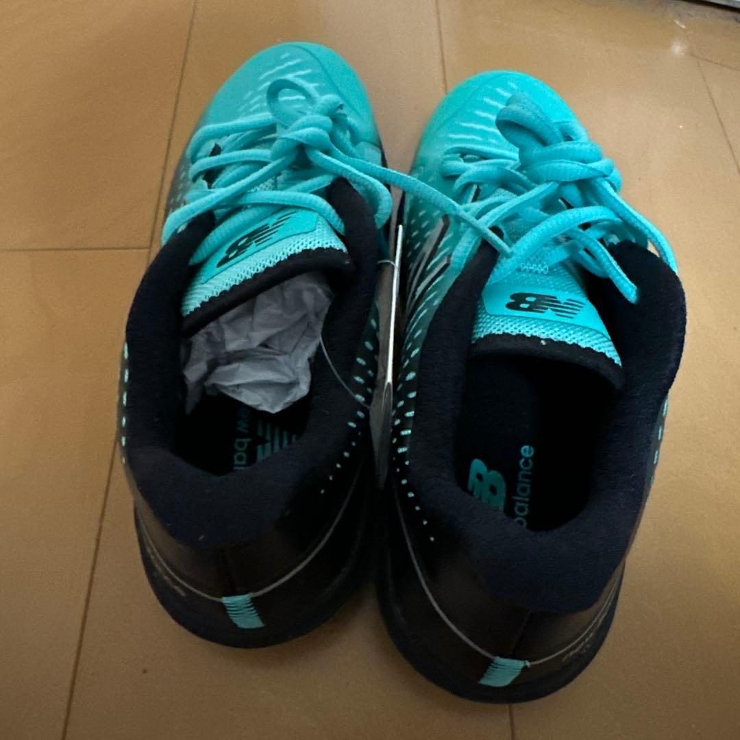 New Balance テニスシューズ ターコイズ